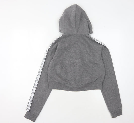 Ellesse Women's Grey Full Zip Hoodie - Size 8