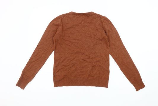 Womens UK Size 10 Warehouse Brown Pullover Jumper