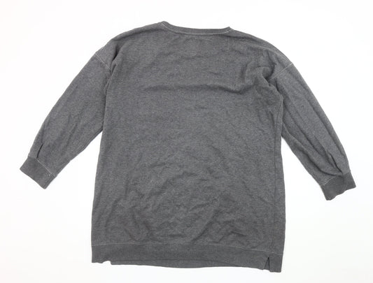 Mens UK Size L NEXT Grey Pullover Sweatshirt