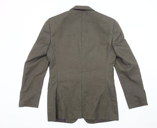 Mens UK Size 36 Harry Brown Regular Brown Suit Jacket