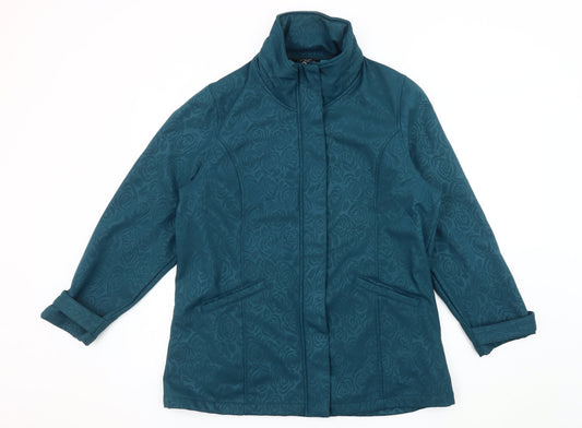 Womens UK Size 14 TIGI Green Basic Jacket
