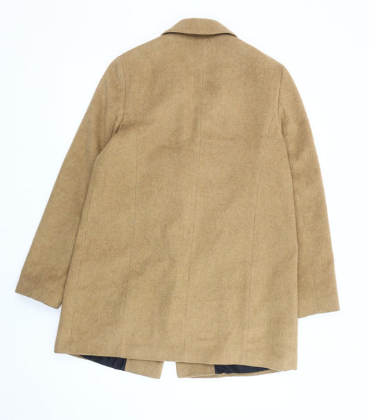Womens UK Size 12 Dorothy Perkins Beige Basic Jacket