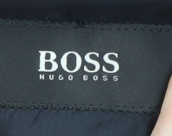 Mens UK Size 42 HUGO BOSS Regular Blue Suit Jacket