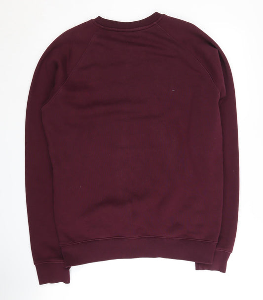 Mens UK Size S adidas Purple Pullover Sweatshirt