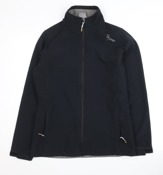 Womens UK Size 10 TOG24 Black Soft Shell