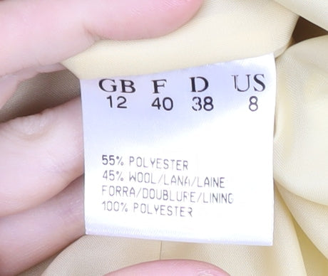 Jacques Vert Women's Beige Suit Jacket, Size 12