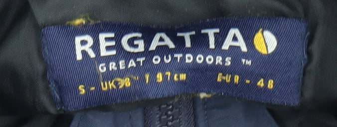 Mens UK Size S Regatta Blue Rain Coat