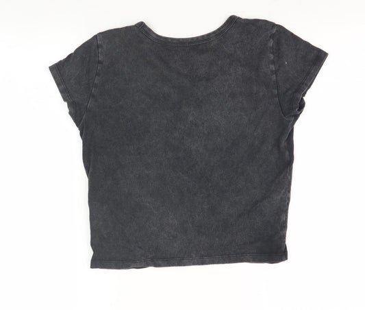 Mens UK Size S Hollister Black T-Shirt