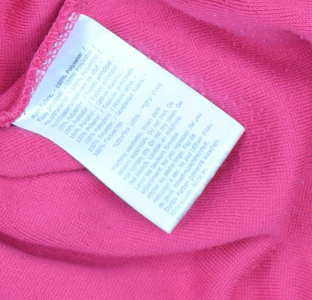 Regatta Women's Pink Zip Sweatshirt Size 12 Fleece