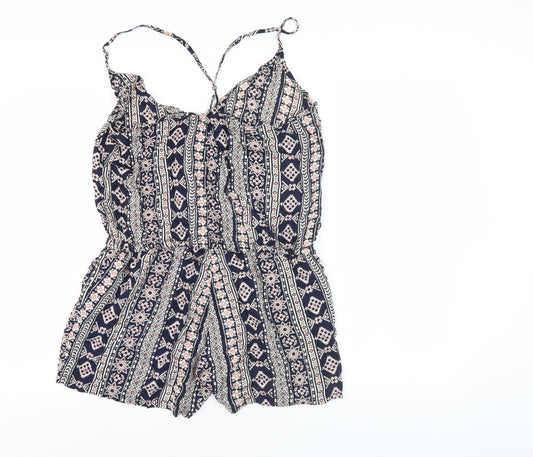 Monsoon Women's Multicoloured M Geometric Playsuit