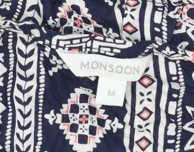 Monsoon Women's Multicoloured M Geometric Playsuit