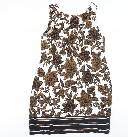 Additional front view of Roman Women's Floral Multicoloured Dress, size 12