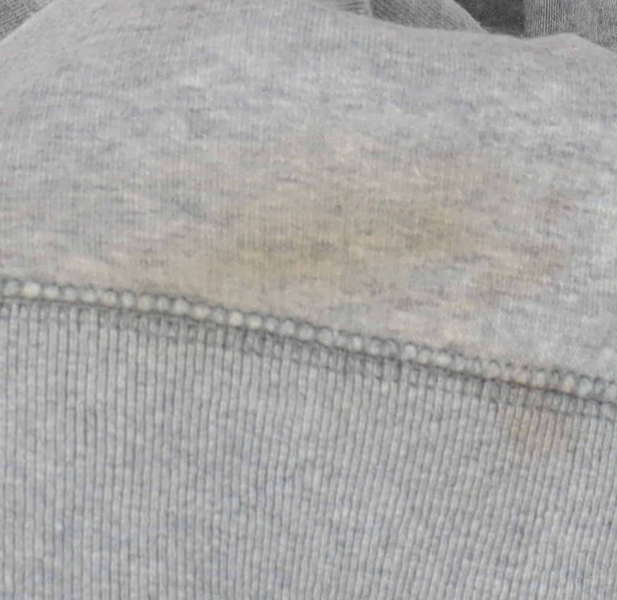 Mens UK Size M Jack Wills Grey Full Zip Hoodie