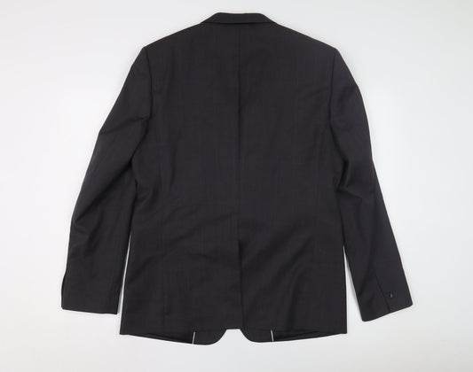 Mens UK Size 42 Reiss Regular Grey Suit Jacket