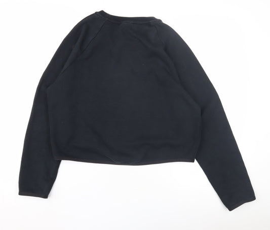 Nike Women's Black Pullover Sweatshirt, Size M