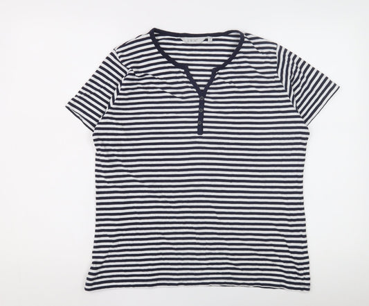 Womens UK Size M EWM Multicoloured Basic T-Shirt