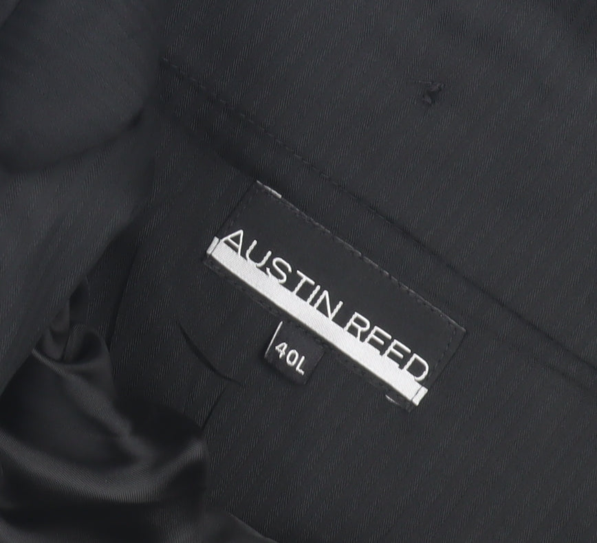 Austin Reed Men's Black Dress Pants 40L Formal Trousers