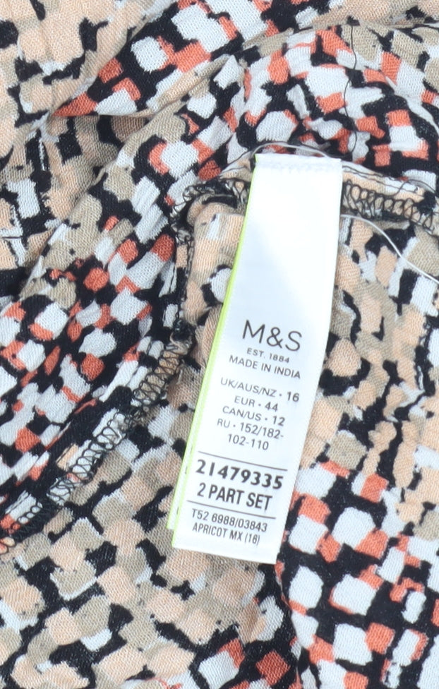 Marks and Spencer Women's Geometric Dress Size 16