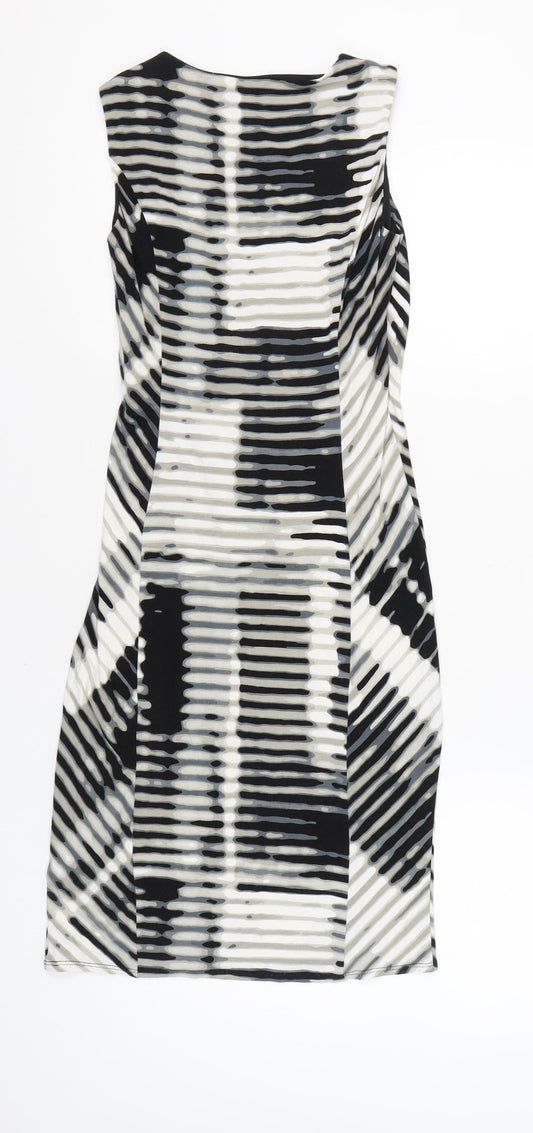 Per Una Women's Multicoloured Geometric Dress Size 10