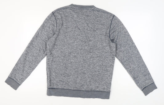 Mens UK Size M NEXT Grey Pullover Sweatshirt