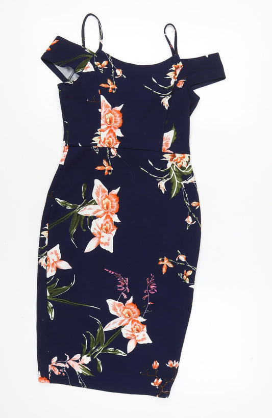 AX Paris Women Multicoloured Floral Dress Size 10