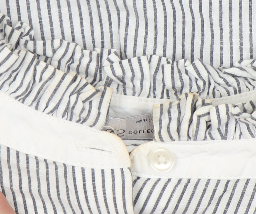 Womens UK Size 16 Marks and Spencer White Basic Blouse