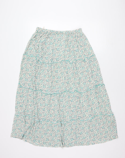 Marks and Spencer Women Multicoloured Floral Skirt Size 10