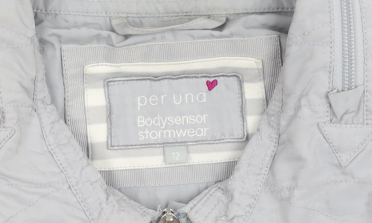 Womens UK Size 12 Marks and Spencer Grey Basic Jacket