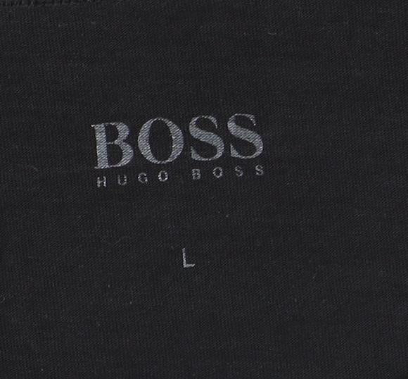 Mens UK Size L HUGO BOSS Black T-Shirt