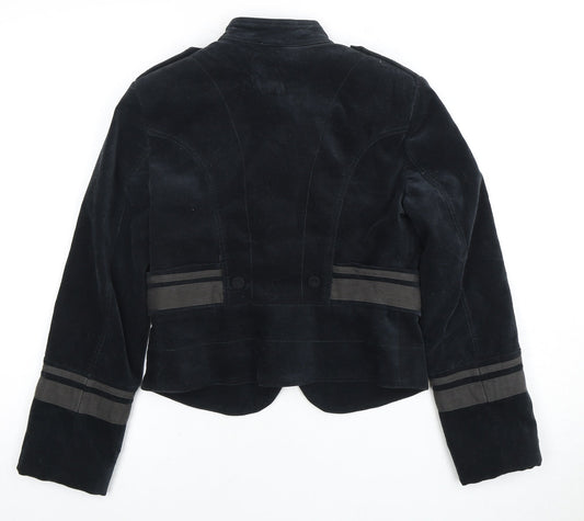 Zara Women’s Black Cropped Blazer Size 8