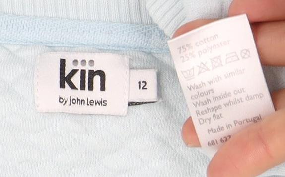Kin by John Lewis Women's Blue Sweatshirt Size 12