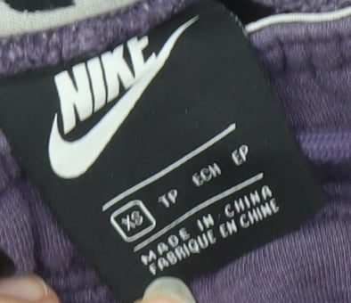 Nike Men's Purple Jogger Trousers XS