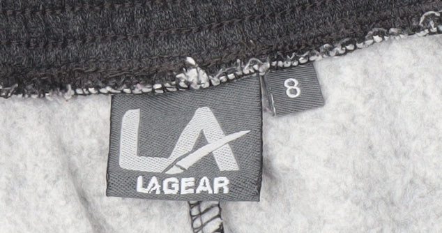 LA Gear Women's Grey Sweatpants Size 8 Regular Fit