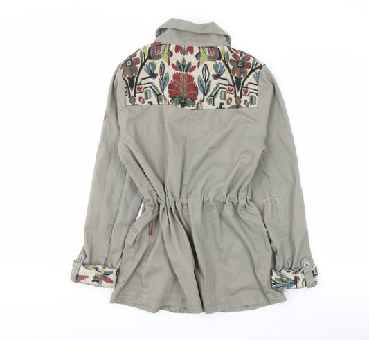 Bellfield Women's Green Military Jacket XS
