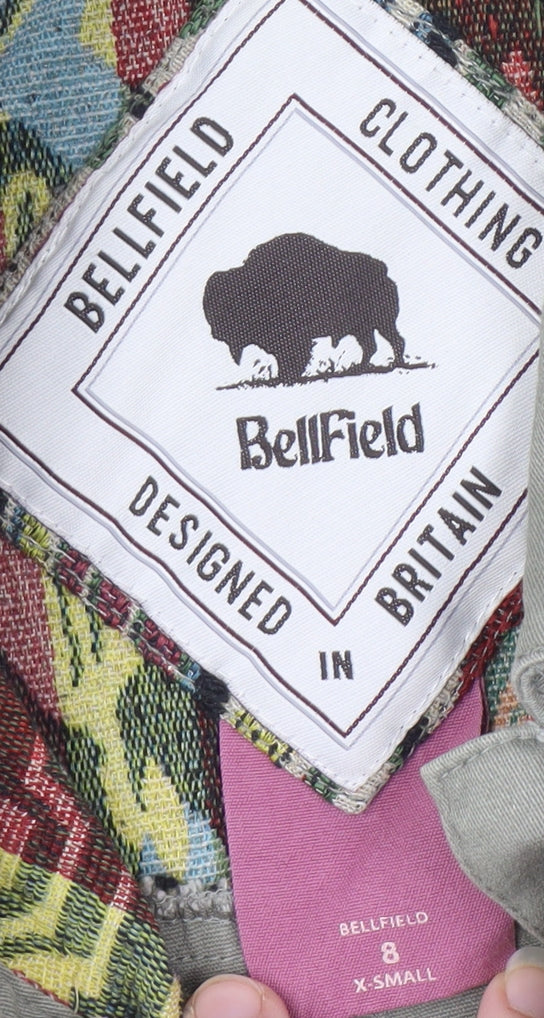 Bellfield Women's Green Military Jacket XS