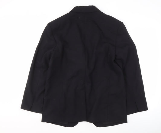 Marks and Spencer Women's Black Blazer Size 14