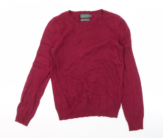 Womens UK Size L Paraphrase Red Pullover Jumper