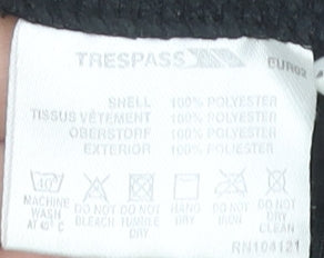 Womens UK Size XL Trespass Black Basic Jacket