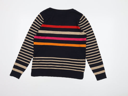 Womens UK Size 10 NEXT Multicoloured Pullover Jumper