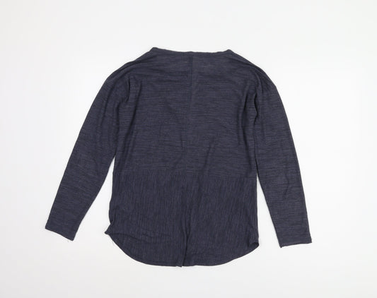 Womens UK Size 8 NEXT Blue Basic Blouse