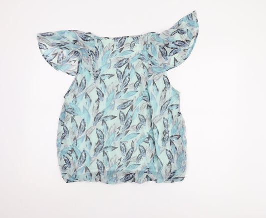 Womens UK Size 14 RJR John Rocha Blue Basic Blouse