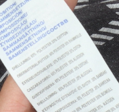 Soul Star Men's Black Graphic Print T-Shirt - M