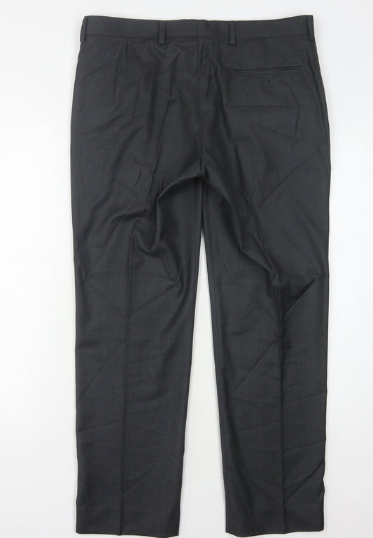 Marks and Spencer Men's Black Dress Pants Size 34