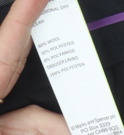 Marks and Spencer Men's Grey Dress Pants 42 In