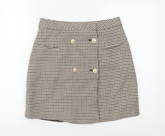 Womens UK Size 10 NEXT Straight & Pencil Tweed Skirt