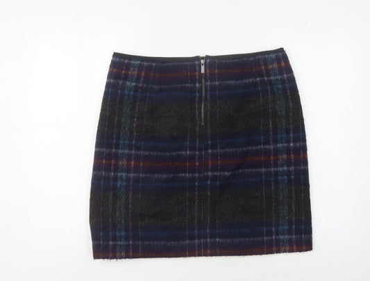 Marks and Spencer Women's Multicoloured Plaid Skirt