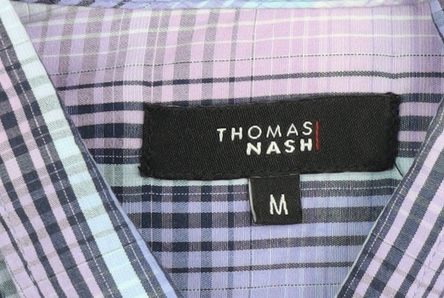 Thomas Nash Men’s Multicoloured Check Shirt M Casual