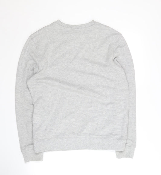 Mens UK Size M Topman Grey Pullover Sweatshirt