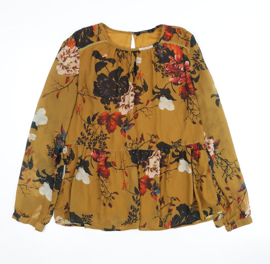 Womens UK Size 10 Only Multicoloured Basic Blouse