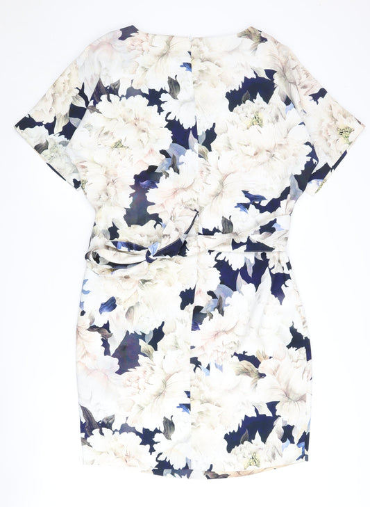 Phase Eight Women's Multicoloured Floral Dress, Size 12